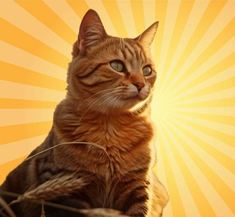 Sunny cat